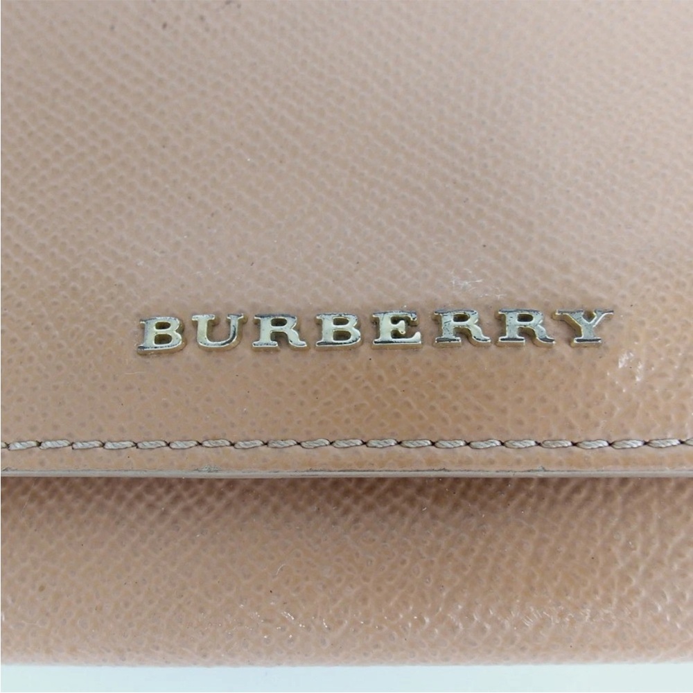 Burberry Peach Leather Wallet full inclusion - Picture 4 of 6